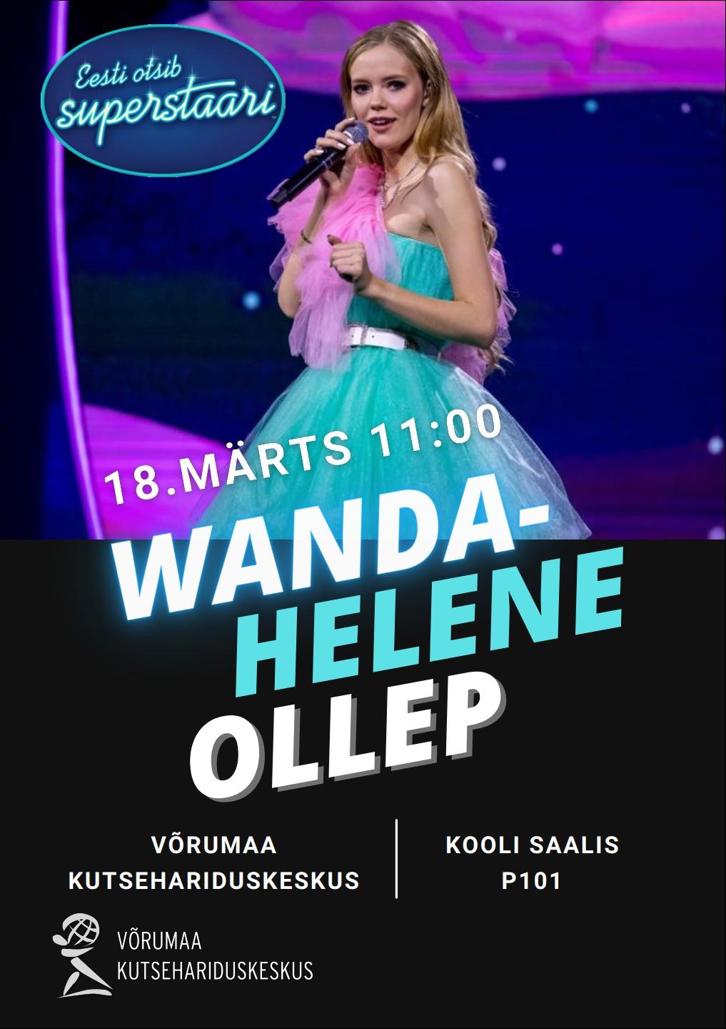 Plakatil Wanda-Helene Ollep